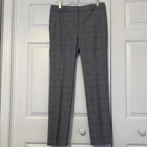 Gray Plaid Dress Pants